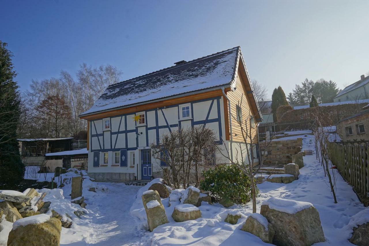 Goldbachhaeuschen Villa Olbersdorf Buitenkant foto