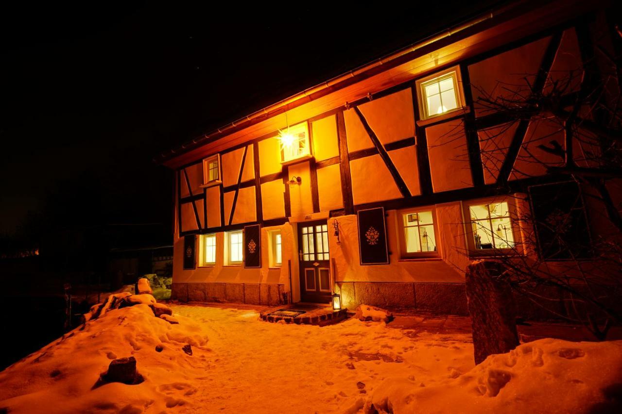 Goldbachhaeuschen Villa Olbersdorf Buitenkant foto